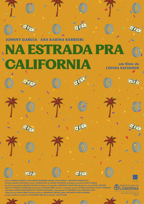 Movie poster for Na Estrada Pra California (2024)