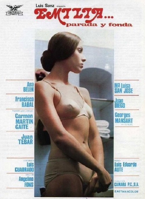 Movie poster for Emilia... parada y fonda (1976)