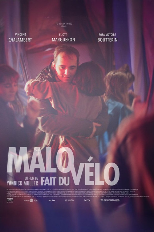 Movie poster for Malo fait du vélo (2025)