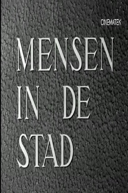 Movie poster for Mensen in de stad (1951)