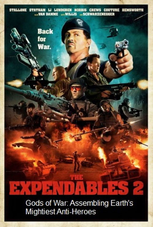 Movie poster for Gods of War: Assembling Earth's Mightiest Anti-Heroes (2012)