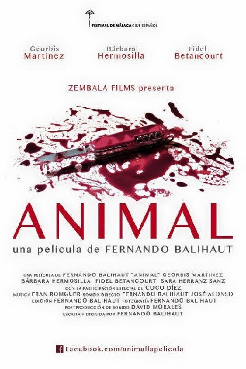 Movie poster for Animal (2015)