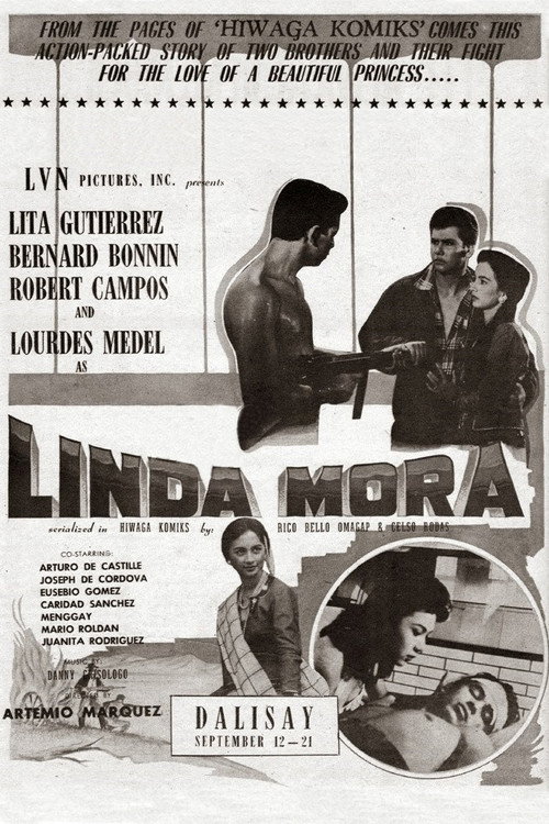 Movie poster for Linda Mora (1959)