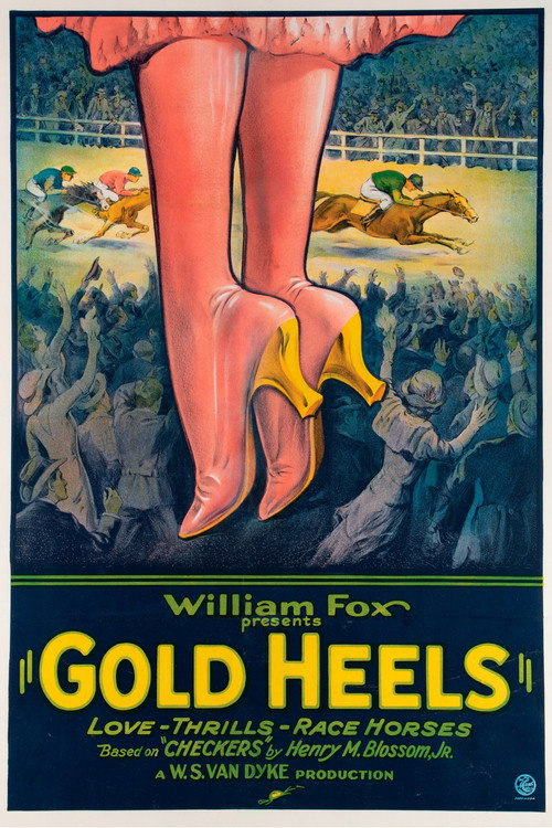 Movie poster for Gold Heels (1924)