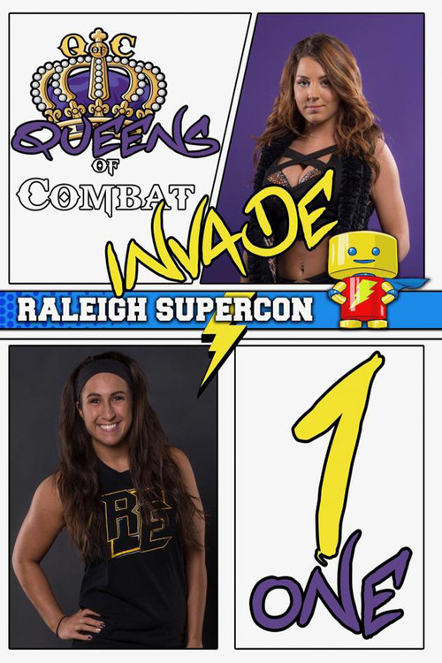 Movie poster for Queens of Combat Invade Supercon Night 1 (2018)
