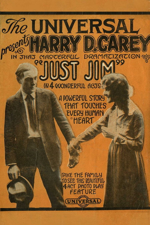 Movie poster for Just Jim (1915)