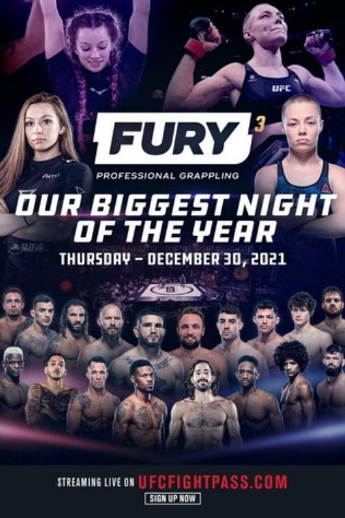 Movie poster for Fury Pro Grappling 3 (2021)