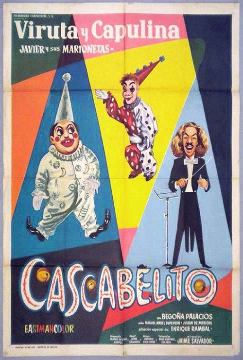 Movie poster for Cascabelito (1962)