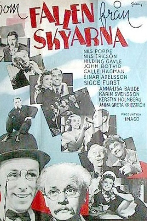 Movie poster for Som fallen från skyarna (1943)