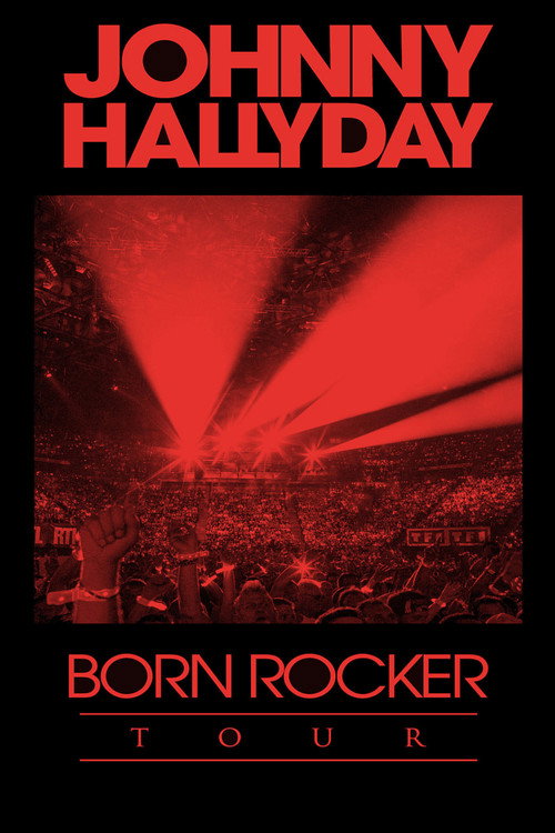 Movie poster for Johnny Hallyday - Born Rocker Tour (2013)