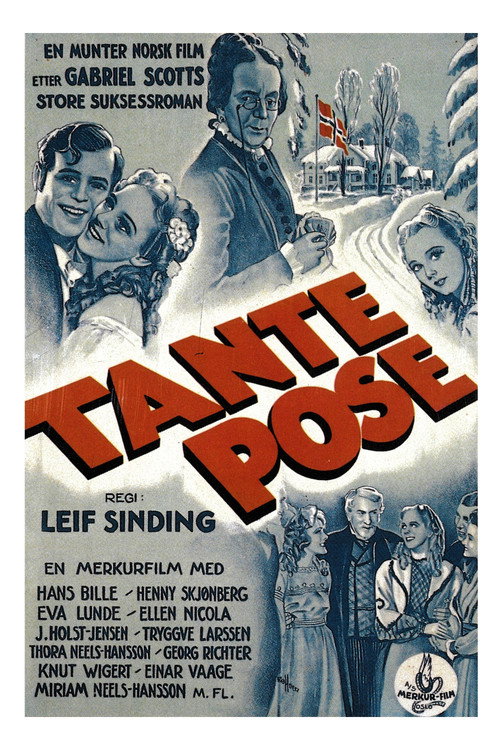 Movie poster for Tante Pose (1940)