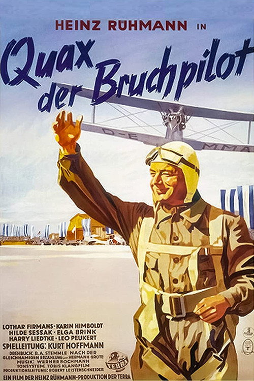 Movie poster for Quax, der Bruchpilot (1941)