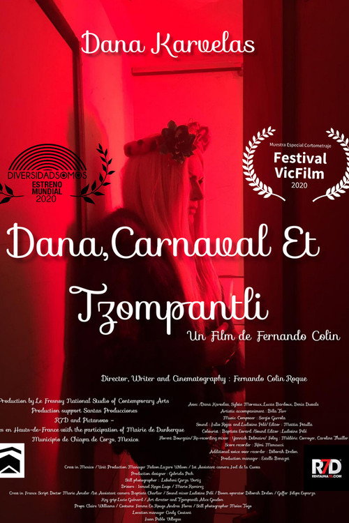 Movie poster for Dana, Carnaval y Tzompantli (2020)