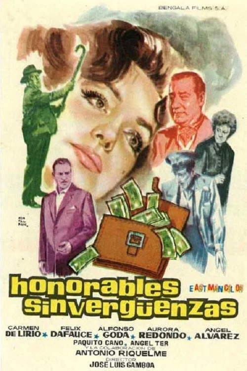 Movie poster for Honorables Sinvergüenzas (1961)