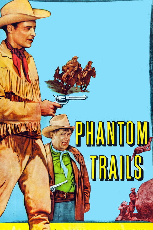 Movie poster for Phantom Trails (1955)