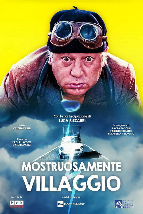Movie poster for Mostruosamente Villaggio (2024)