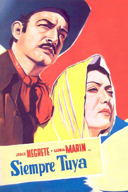 Movie poster for Siempre tuya (1952)