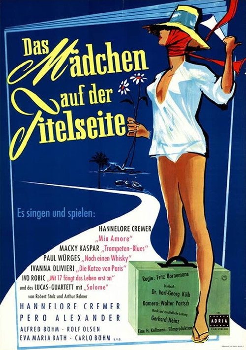 Movie poster for Das Mädchen auf der Titelseite (1961)