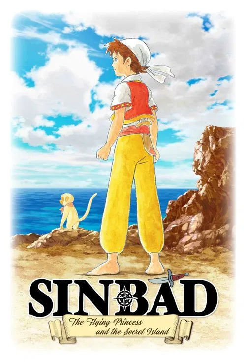 Movie poster for Sinbad - The Flying Princess and the Secret Island (2015)