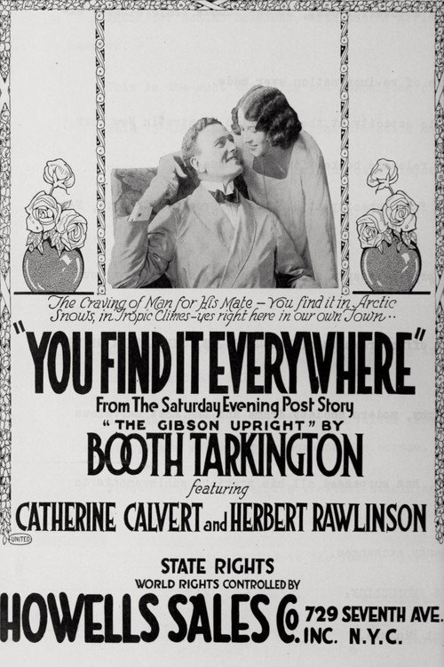 Movie poster for You Find it Everywhere (1921)