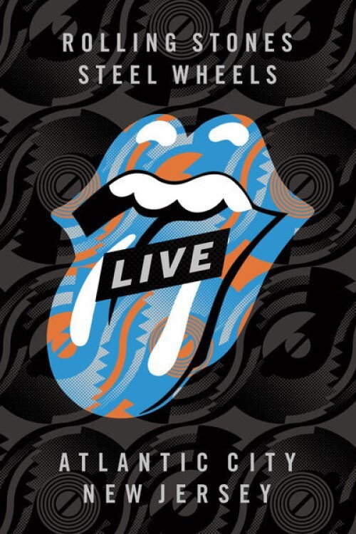 Movie poster for The Rolling Stones - Steel Wheels Live (1989)