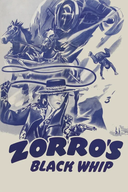 Movie poster for Zorro's Black Whip (1944)
