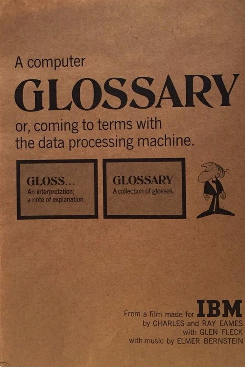 Movie poster for A Computer Glossary (1968)