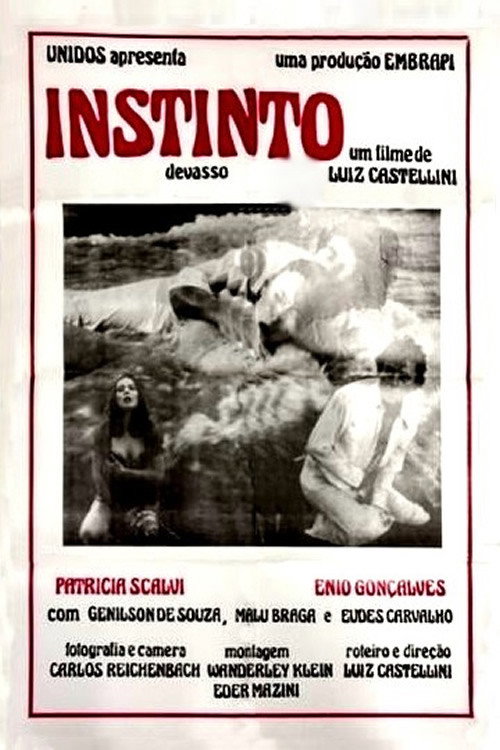 Movie poster for Instinto Devasso (1987)