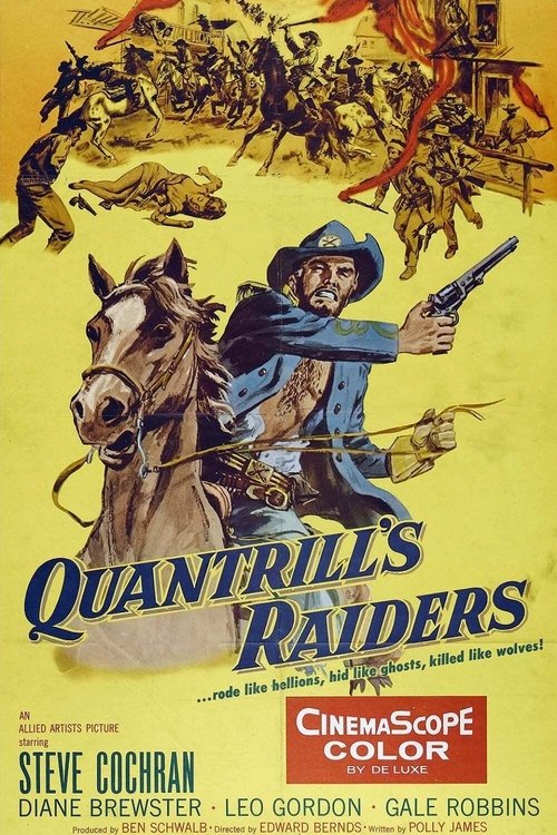 Movie poster for Quantrill's Raiders (1958)