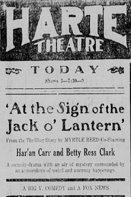 Movie poster for At the Sign of the Jack'O Lantern (1922)