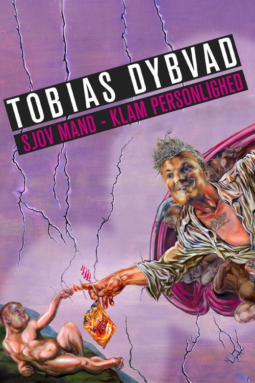 Movie poster for Tobias Dybvad: Sjov mand - Klam personlighed (2013)