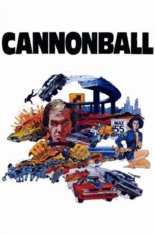 Movie poster for Cannonball (1976)