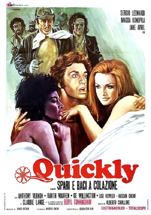 Movie poster for Quickly, Shootings and Kisses for Breakfast (1971)