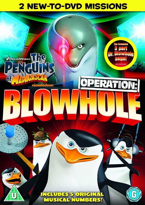Movie poster for The Penguins of Madagascar: Operation Blowhole (2012)
