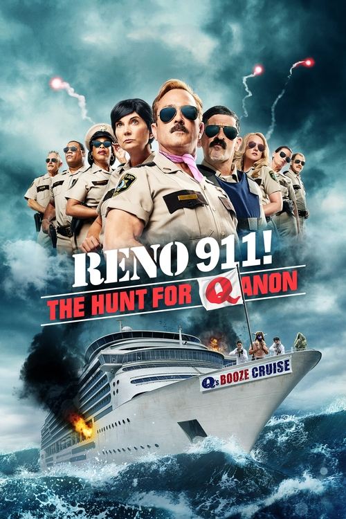 Movie poster for Reno 911!: The Hunt for QAnon (2021)