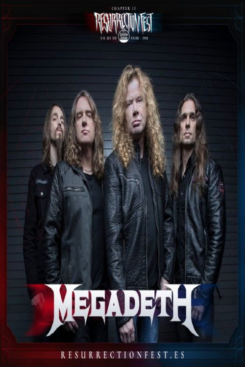 Movie poster for Megadeth - Live at Resurrection Fest EG 2018