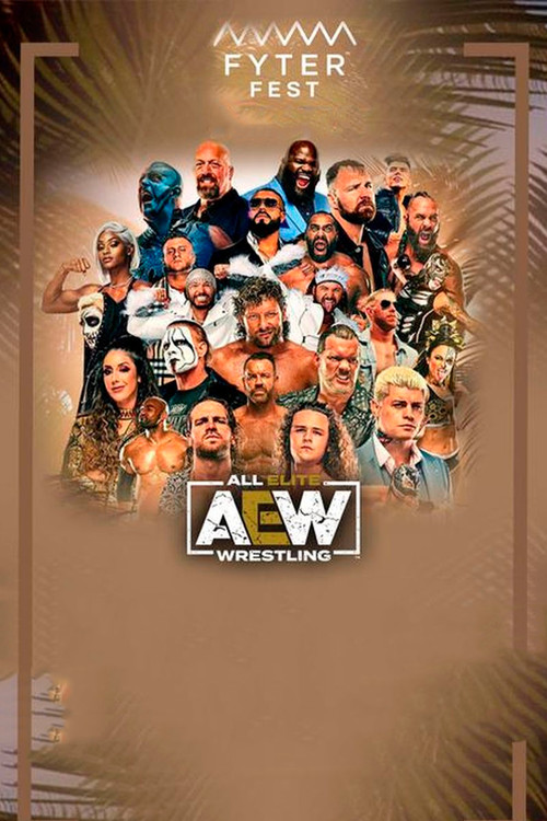 Movie poster for AEW Fyter Fest (2021)