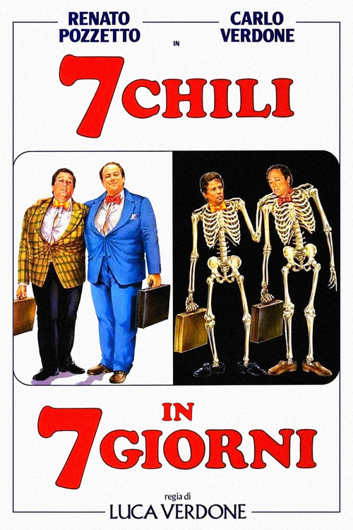 Movie poster for 7 Kilos in 7 Days (1986)