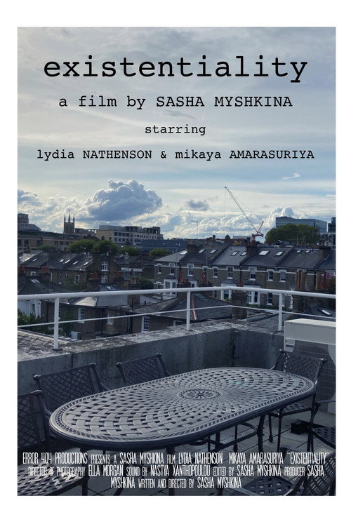 Movie poster for Existentiality (2021)