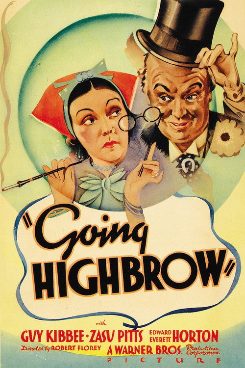 Movie poster for Going Highbrow (1935)