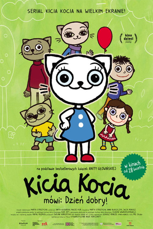 Movie poster for Kitty Kotty Says "Good Morning!" (2023)