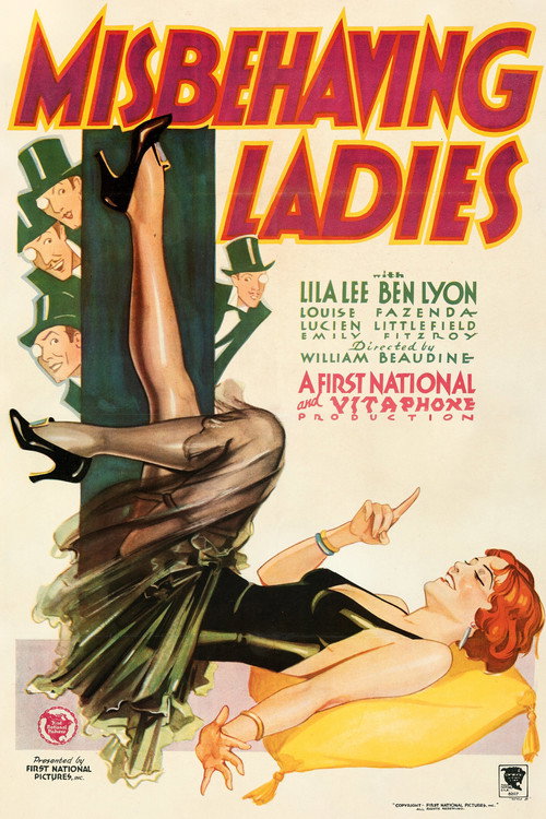 Movie poster for Misbehaving Ladies (1931)