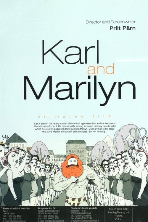 Movie poster for Karl and Marilyn (2003)