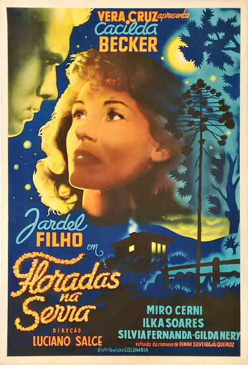 Movie poster for Floradas na Serra (1954)