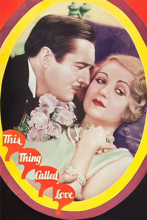 Movie poster for This Thing Called Love (1929)
