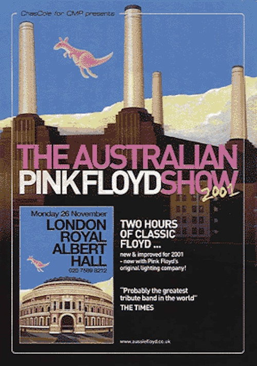 Movie poster for The Australian Pink Floyd Show  - Live At The Royal Albert Hall (2007)
