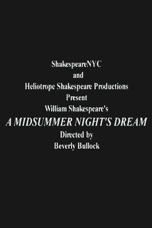 Movie poster for A Midsummer Night's Dream (2011)