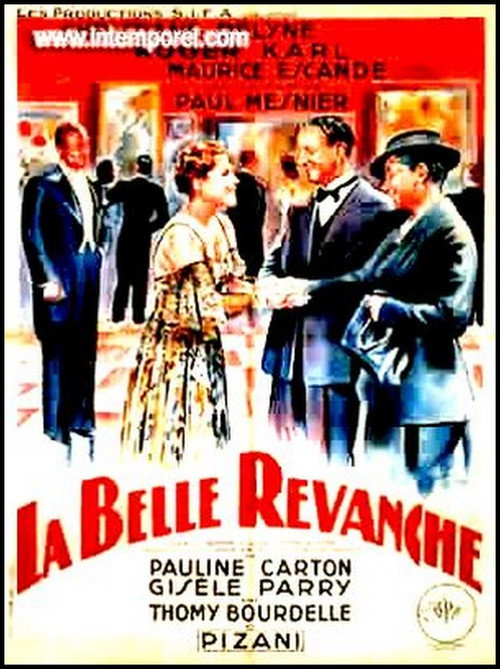 Movie poster for La Belle Revanche (1939)