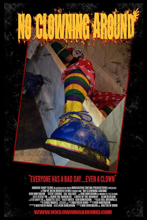 Movie poster for No Clowning Around (2012)
