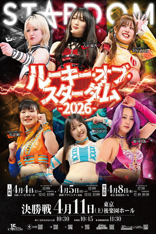 Stardom in Osaka 2026 Apr. poster
